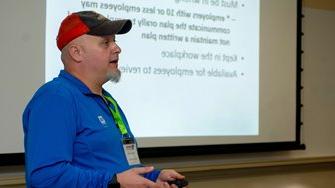 Gordon Michaud teaches OSHA 10 training
